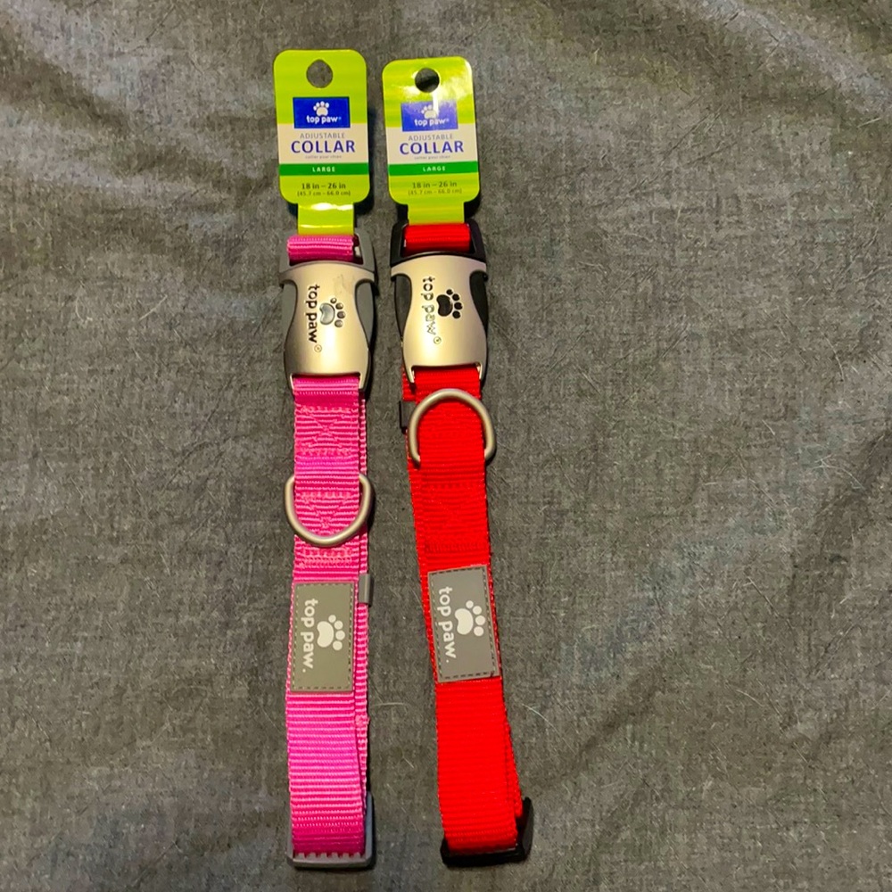 NWT Top Paw Adjustable Collar
